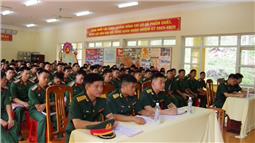 Trung đoàn 246 chỉ đạo tổ chức đại hội quân nhân